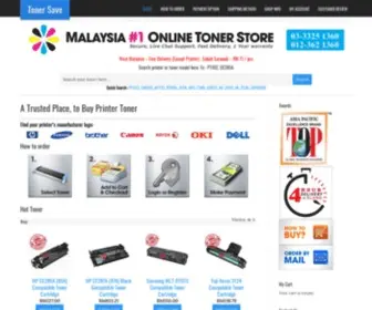 Tonersave.com.my(Malaysia #1 Online Toner Store) Screenshot