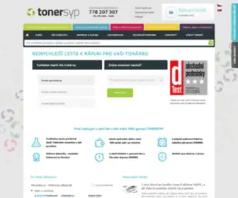 Tonersyp.cz(Specialista na renovace a refill) Screenshot