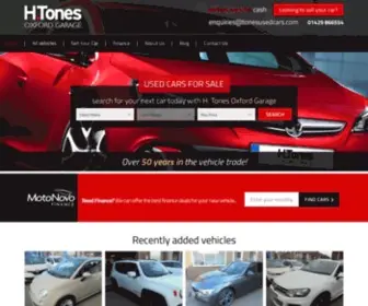 Tonesusedcars.com(Used cars for sale in Hartlepool & County Durham) Screenshot