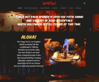 Tongahut.com(The Tonga Hut) Screenshot