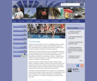 Tonganoxie.org(Tonganoxie, KS) Screenshot