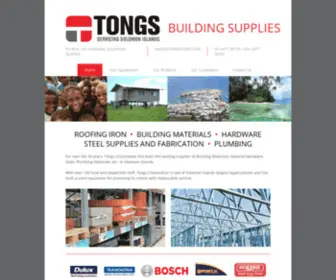 Tongscorp.com(Tongs Corporation) Screenshot