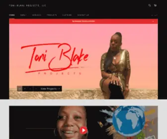Toniblake.net(Toni Blake Projects) Screenshot