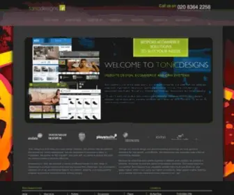 ToniCDesigns.co.uk(Website Design) Screenshot