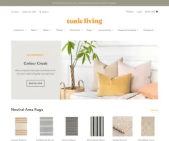 Tonicliving.ca(Tonic Living) Screenshot