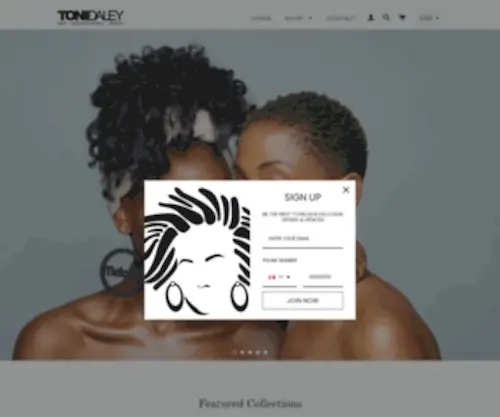 Tonidaley.com(Toni Daley) Screenshot