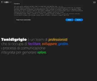 Tonidigrigio.it(Professionisti in comunicazione) Screenshot
