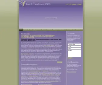 Tonihdds.com(Cosmetic and Restorative Dentistry in Beverly Hills and Santa Monica) Screenshot