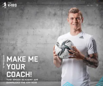 Tonikroos-Academy.com(Toni Kroos Academy) Screenshot