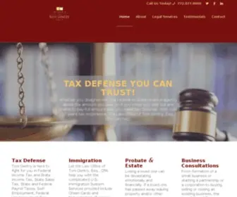 TonilawcPa.com(Probate and Employment Law Attorney in Port St Lucie & Stuart) Screenshot