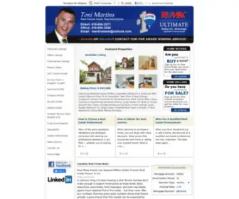 Tonimartins.com(Real Estate) Screenshot