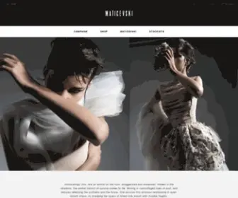 Tonimaticevski.com(Maticevski) Screenshot