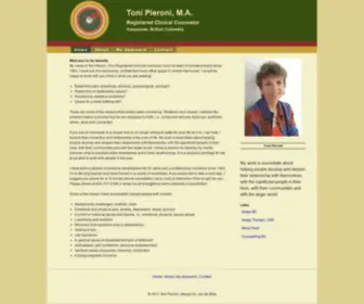 Tonipieroni.com(Toni Pieroni) Screenshot