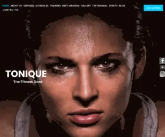 Tonique-Studio.com(The Fitness Dose) Screenshot