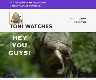 Toniwatches.com(Tv & movie photo) Screenshot