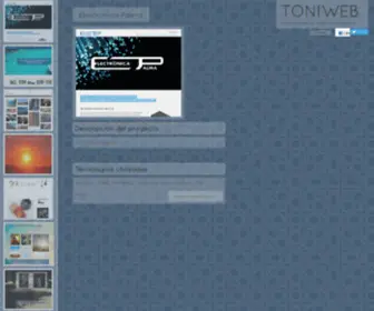 Toniweb.us(Un programador web freelance en mallorca) Screenshot