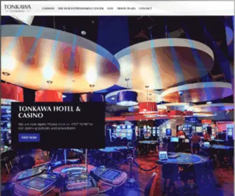 Tonkawacasinos.com(Tonkawa Enterprises) Screenshot