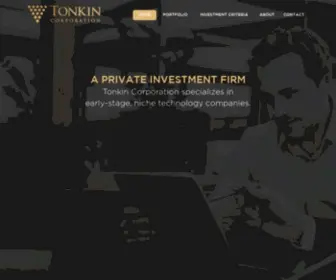 Tonkin.co(Private Investment Firm) Screenshot