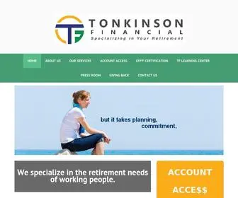 Tonkinsonfinancial.com(Tonkinson financial) Screenshot