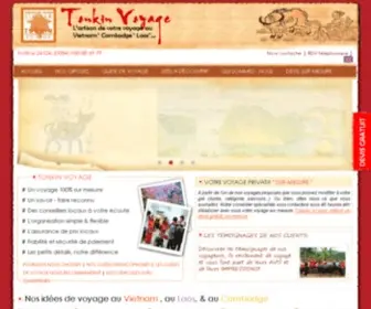 Tonkinvoyage.com(Agence de voyage au Vietnam) Screenshot