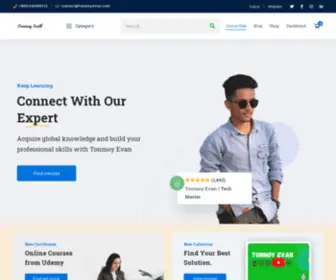 Tonmoyevan.com(The Tech Master) Screenshot