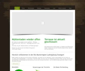 Tonmuehle.de(Tonmühle Ditzingen) Screenshot