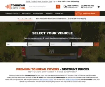 Tonneaucoverhq.com(Discount Tonneau Covers for Sale) Screenshot