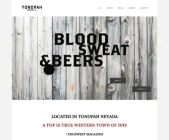 Tonopahbrewing.com(Tonopah Brewing Co) Screenshot