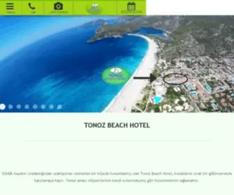 Tonozbeach.com(TONOZ BEACH HOTEL) Screenshot