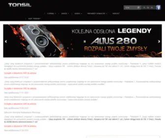 Tonsilproducent.pl(Strona główna) Screenshot