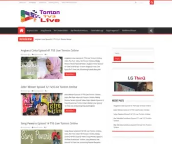 Tontontv3Live.com(Tonton TV 3 Live) Screenshot