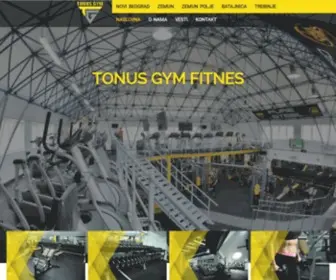 Tonusgym.com(Najbolja teretana i fitnes centar na 7 lokacija) Screenshot