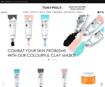 Tony-Moly.eu(Offizieller Online Shop) Screenshot