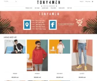 Tony4Men.com(Thời trang nam Trẻ trung) Screenshot