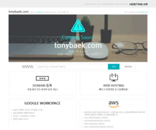 Tonybaek.com(Tonybaek) Screenshot