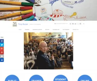 Tonybuzan.com(Tony Buzan) Screenshot