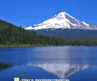 Tonydavidsonfinancial.com(Scroll down for New Website) Screenshot