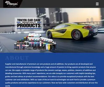 Tonyincarcare.com(TONYIN INDUSTRIAL CO) Screenshot