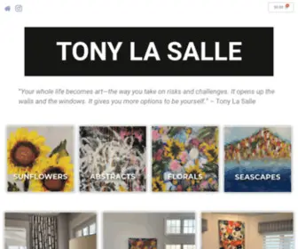 Tonylasalle.com(Lambertville, NJ Artist) Screenshot