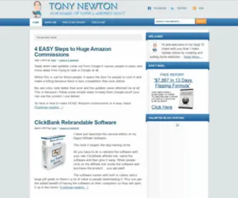 Tonynewton.co.uk(Tony Newton) Screenshot