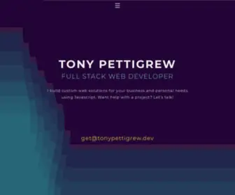 Tonypettigrew.dev(Tonypettigrew) Screenshot