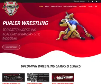 Tonypurler.com(Purler Wrestling Academy) Screenshot