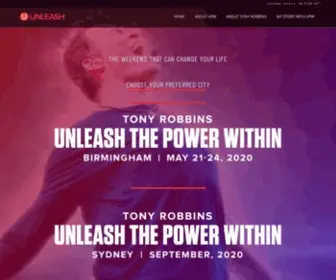 Tonyrobbinsupw.com(Tony Robbins' 2020 Events) Screenshot