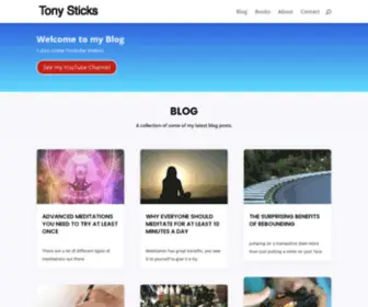 Tonysticks.com(Tony Sticks) Screenshot