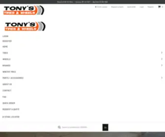 Tonystiresonline.com(The store) Screenshot