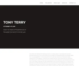 Tonyterryltd.com(TONY TERRY) Screenshot