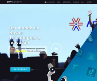 Tonyventura.com.br(Palestrante de Tecnologia e Inovação) Screenshot
