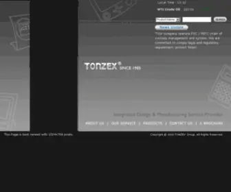 Tonzex.com(Tonzex Technology Co) Screenshot