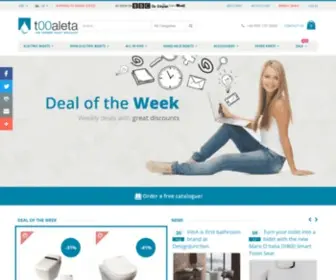 Tooaleta.co.uk(Tooaleta Washlet) Screenshot