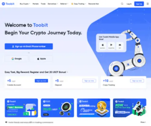 Toobit.com(${keywords}) Screenshot